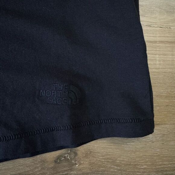 The North Face Womans Terrain Short Sleeve Black Shirt Size L Outdoor Explore - Picture 3 of 9